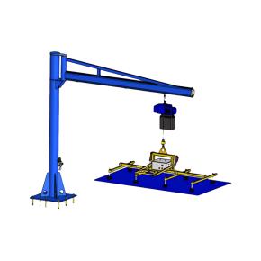 vacuum lifter jib crane