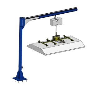 Vacuum Lifter Jib Cranes - Precision Handling for Your Materials