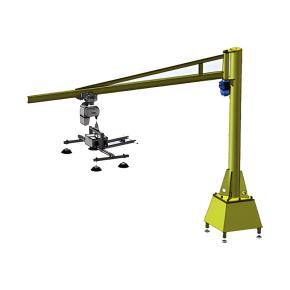 Optimize Material Handling with Vacuum Lifter Jib Cranes